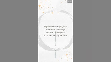 Vanilla Video Player