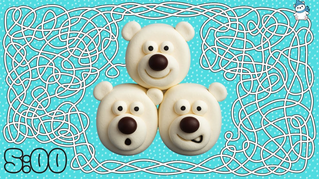 5 Minute Timer Bomb WINTER POLAR BEAR MARSHMALLOW