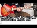 Guns N&#39;Roses - Welcome To The Jungle SOLO 1 and 2 Guitar Lesson (With Tabs)