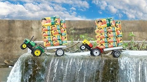 Diy Tractor Stuck In Mud With Parle G Mini Science project Part 2 ||@Rohit Experiment@Mini Creator