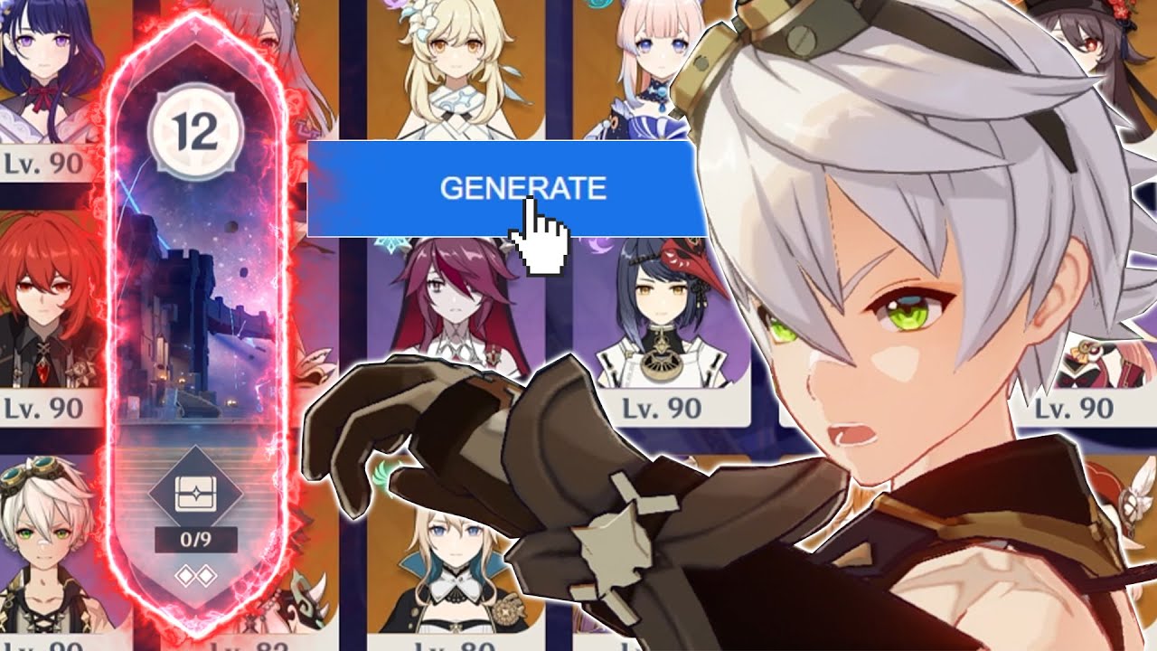 Случайный 12 этаж, потому что я ненавижу себя (Genshin Impact)