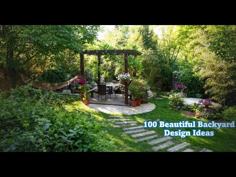 100 BEAUTIFUL BACKYARD DESIGN IDEAS