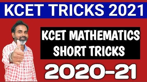 KCET 2021|KCET short tricks|Karnataka PUC 2021|Matrix and determinant Short tricks 2021|