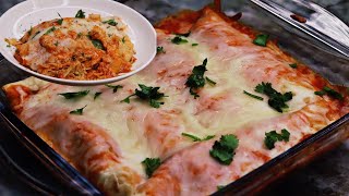How To Make Chicken Enchiladas | Easy Chicken Enchiladas Recipe