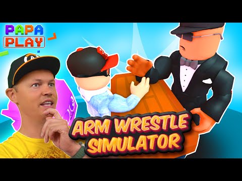 Видео: Я - Армрестлер в Arm Wrestle Simulator