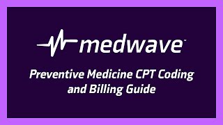 Preventive Medicine CPT Coding and Billing Guide