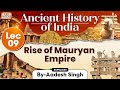 Ancient history of india series  lecture 9 rise of mauryan empire  gs history by aadesh  upsc