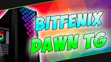Das GEHÄUSE mit der EINZIGARTIGEN RGB-Beleuchtung! | BitFenix Dawn TG - Review