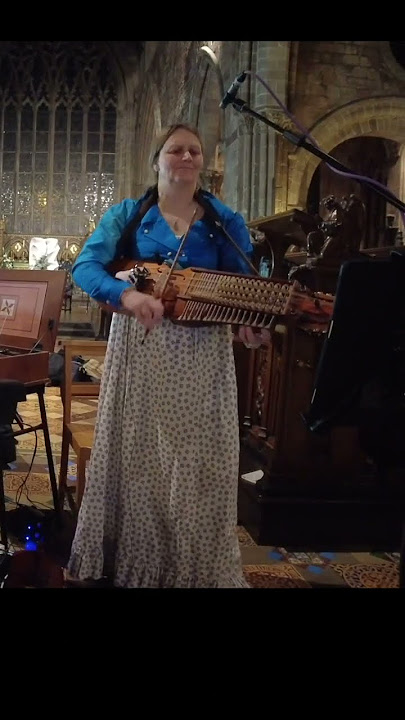 Shrewsbury Lasses #bridgerton style dance #nyckelharpa #YouTube #shorts