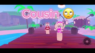 Me and my lil cousin did this Trend||Roblox Edit||