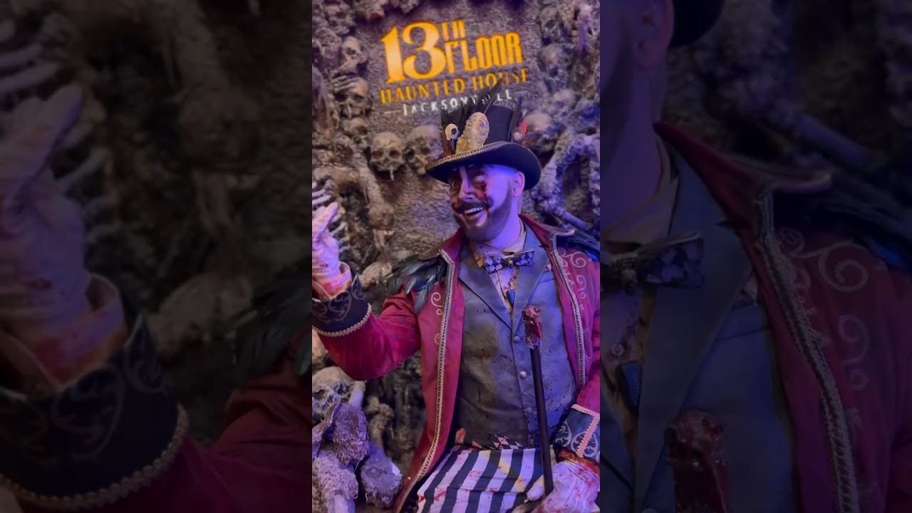🤡 Creepy Ringmaster! #shorts #shortsfeed #halloween #spooky