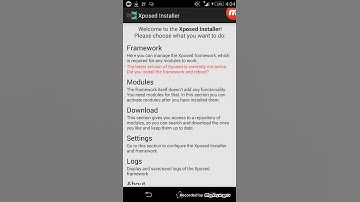 Xposed Framework Help