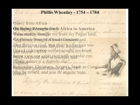 Phillis Wheatley - Poetry