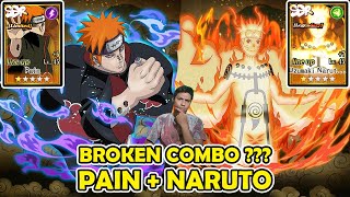 GACHA PAIN LIMITED!! COMBO TEST WITH NARUTO NINE TAILS LEGENDARY - FATE OF NINJA screenshot 2