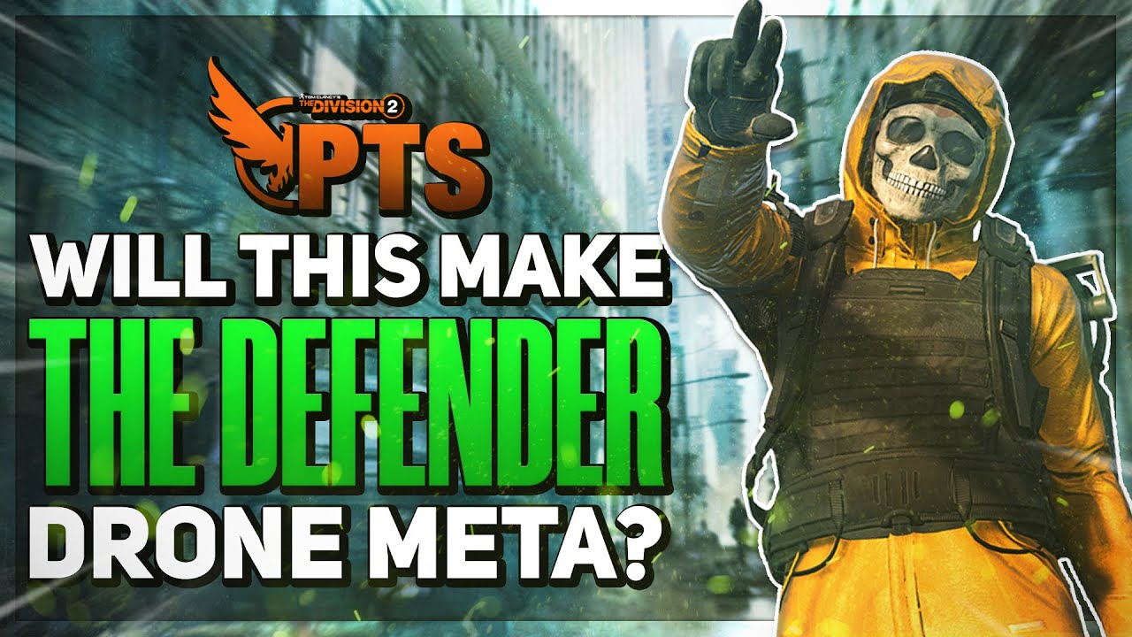 Did the **NEW** Expertise System make the Defender Drone meta? – The Division 2 PTS Gameplay