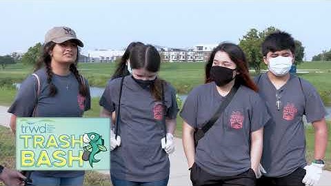 TRWD Trash Bash Has the Best Volunteers