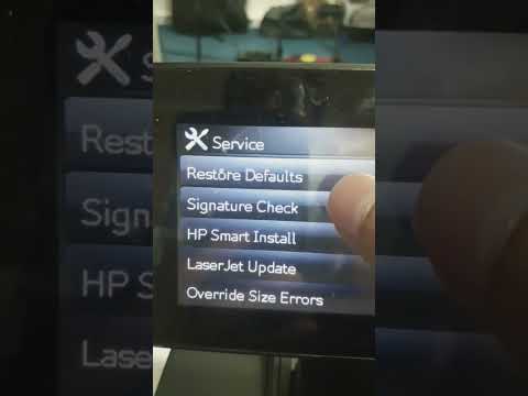 Restore Defaults Hp Printer M401dn