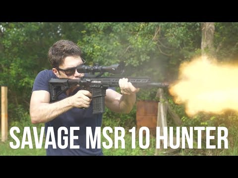 Savage's Compact AR-10: The MSR10 Hunter Review (4K UHD)