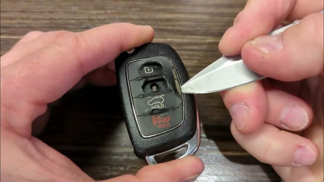Как разобрать брелок хендай крета Корпус ключа Hyundai Creta выкидной купить Автозапчасти  частные объ