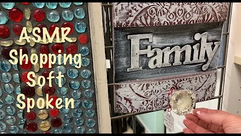 ASMR Shopping/Consignment store (Soft spoken)