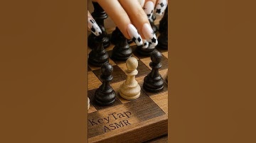【ASMR】Tapping Chess Keyboard (4K)