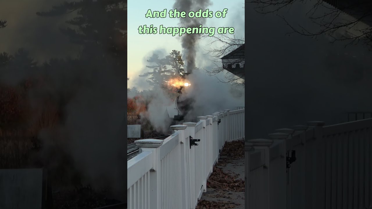 Why Does Steam Come Out The SIDES Of Locomotives 