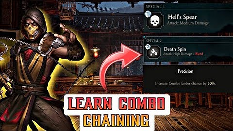 Mk Mobile Mk11 Scorpion Combo Ender Chaining with Special Attacks