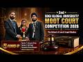 🏆 Runner-Up – 2nd SDGI Global University Moot Court Competition 2026 ⚖️