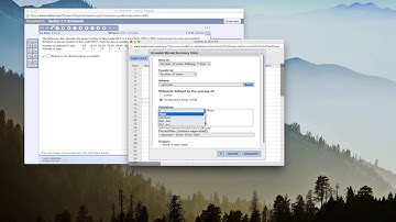 StatCrunch Video   Grouped Population Mean and Std Dev