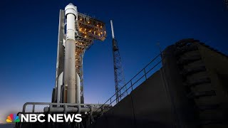 LIVE: Boeing calls off its first crewed flight into space minutes before blast off | NBC News
