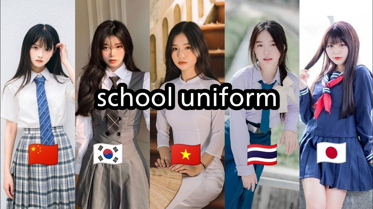 School Uniform China, Thailand, South Korea, Japan, Vietnam YouTube
