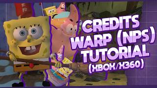 (Credits Warp) No Pause Storage Speedrun Tutorial - The SpongeBob SquarePants Movie Game