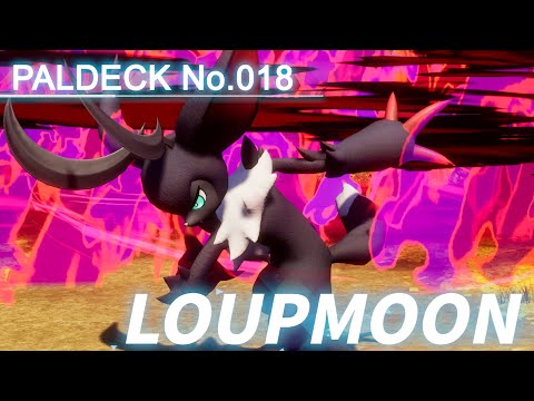 Paldeck | No.018 LOUPMOON - Palworld | Gameplay | Pocketpair