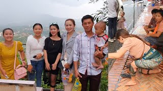 Dab Laug Kij Nkawv Coj Tus Niam Lau Kaj Siab Mu Tsi Tau Kev Tuaj Nrog Peb Ncig Nroog Luang Prabang