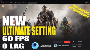 Gameloop Best Settings For Call Of Duty Mobile No Lag Tutorial