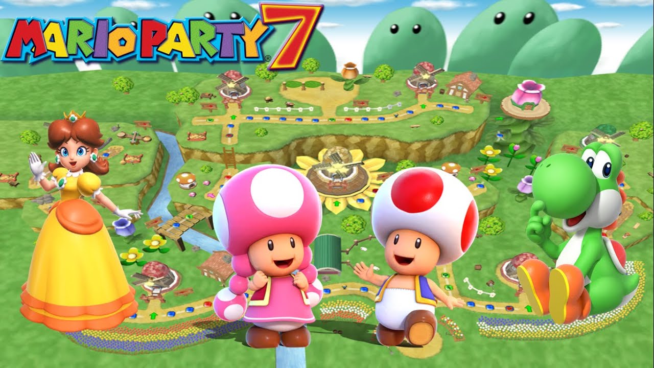 Spring Time Mario Characters Mario Party 7 - SPRINGTIME at Windmillville!! - YouTube
