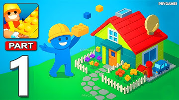 Toy City: Block Building 3D - Gameplay Walkthrough Part 1 (Android, iOS)