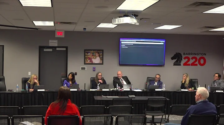 Barrington 220 Board of Education Meeting December...