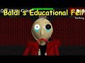 Baldis educational fell  baldis basics v143 mod