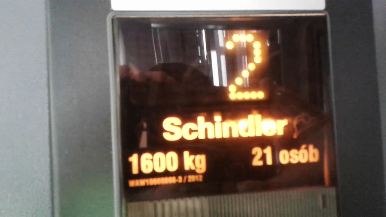 3x Winda Schindler EuroLift, Galeria MM, Poznań