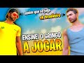 ENSINEI O GRINGO A JOGAR IGUAL UM BRASILEIRO NO FREE FIRE!!! SERVIDOR DA ESPANHA!!!