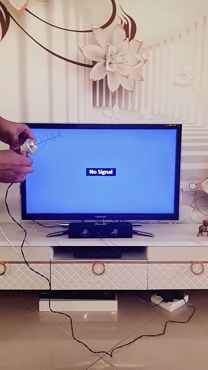 Test Antenna TV booster