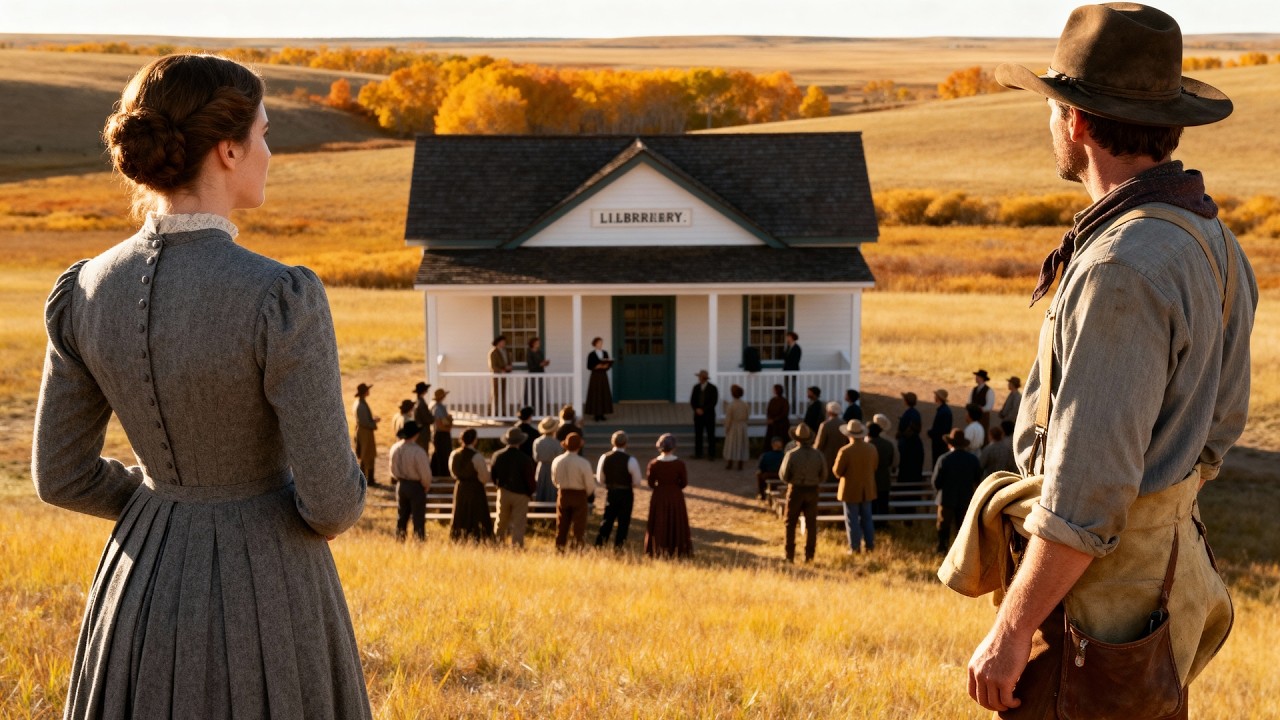 Teacher Bride Arrived - One-Room School Had No Students Until She Changed Everything