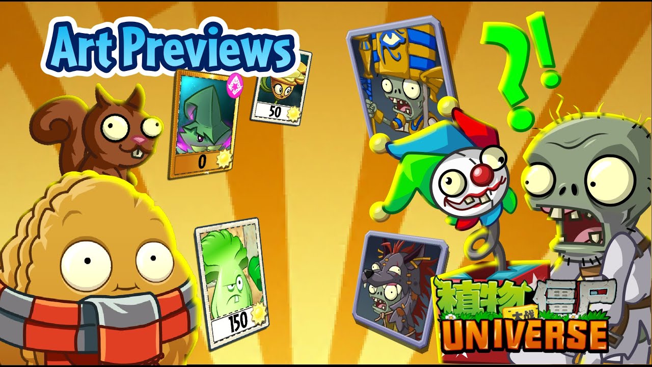 [OUTDATED] Plants vs. Zombies: Universe | Art Showcase!
