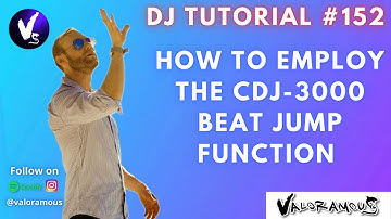 DJ Tutorial 152 | How To Employ The CDJ-3000 Beat Jump Function