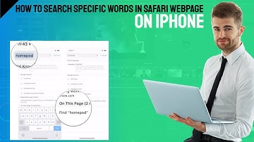 How to Search Specific Words in Safari Webpage on iPhone
