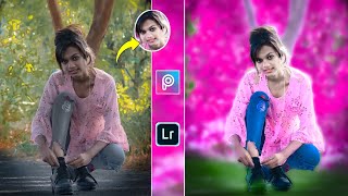 PicsArt background colour change| Lightroom Photo Editing| photo editing new trick| Bagi editing