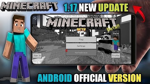 HOW TO DOWNLOAD MINECRAFT 1.17 ON ANDROID 2021 | DOWNLOAD MINECRAFT 1.17 NEW UPDATE POCKET EDITION
