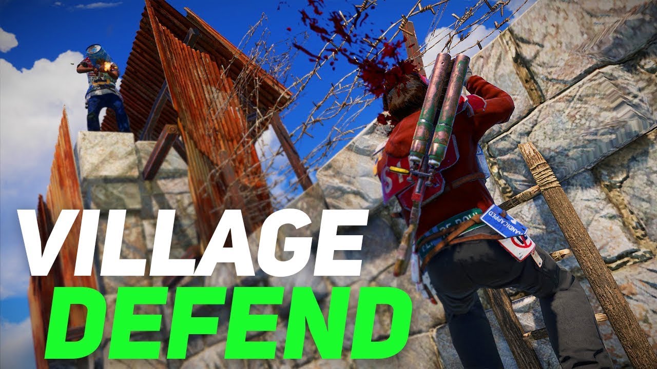 DEFENDING THE VILLAGE - Rust Solo Kinda - YouTube