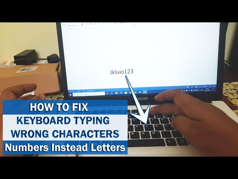 FIX Laptop keyboard typing wrong letter 2022  Solve laptop keyboard types wrong characters 2022